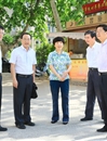 淮北市委书记肖超英一行来我校调研环山东路建设