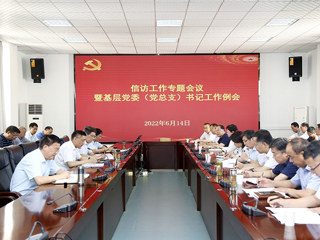 半岛(中国)官方_半岛网页版召开信访工作专题会议暨基层党委（党总支）书记工作例会