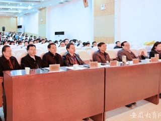 半岛(中国)官方报道我校成功承办安徽省2016年辅导员职业能力比赛皖北赛区复赛