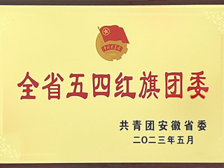 半岛(中国)官方_半岛网页版团委荣获“安徽省五四红旗团委”称号